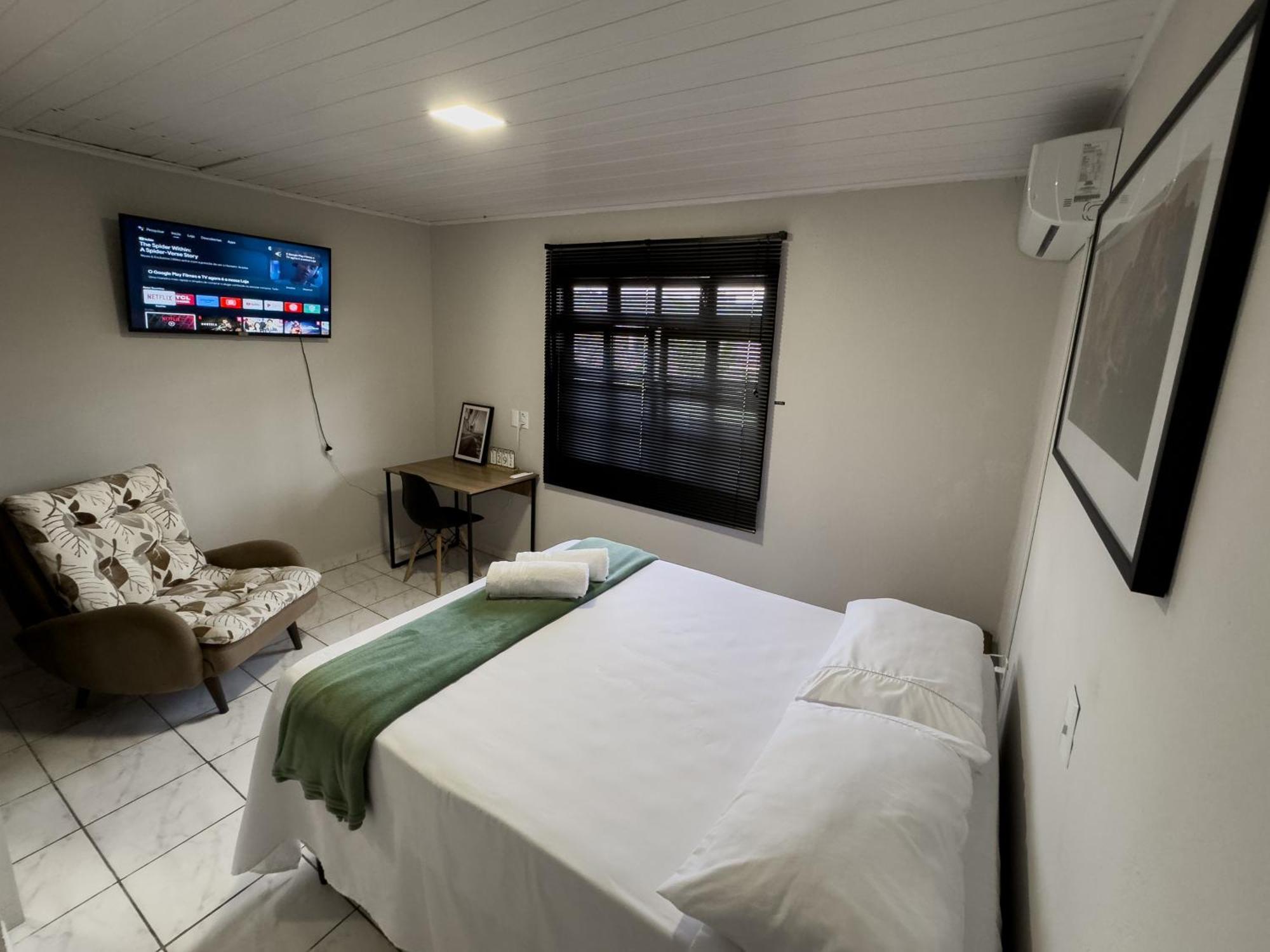 Casa Com Visao Panoramica No Centro De Nova Trento Apartment Bagian luar foto